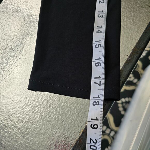 Eva Varro Stretch Scoop Neck Abstract Art Asymmetric Blouse Size S - Picture 8 of 10